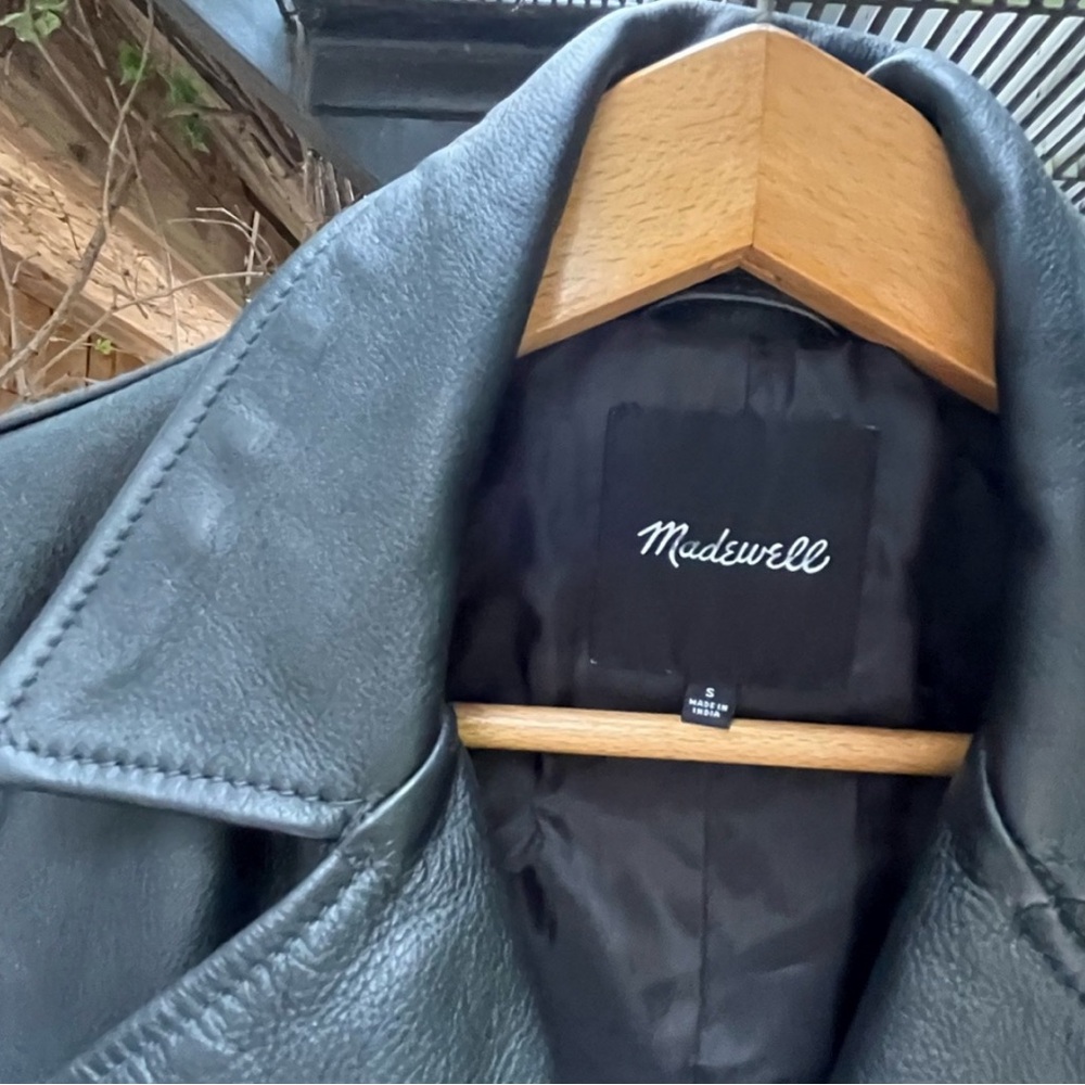 Madewell Leather Jacket!!